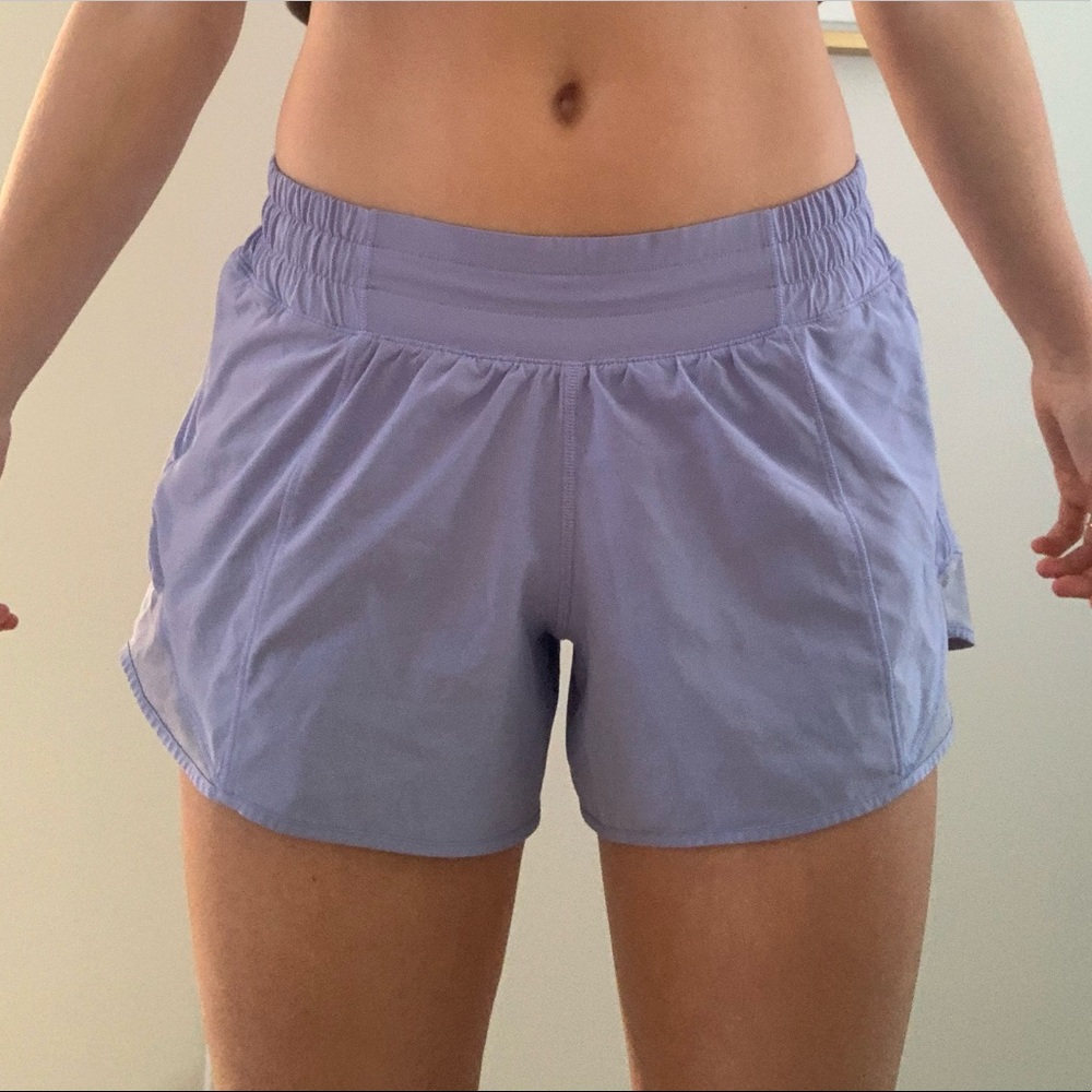 Lilac Lulu Lemon Shorts